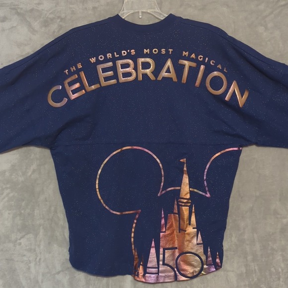 Magical Celebration Walt Disney World 50th Anniversary Spirit Jersey Women's M - Picture 1 of 7